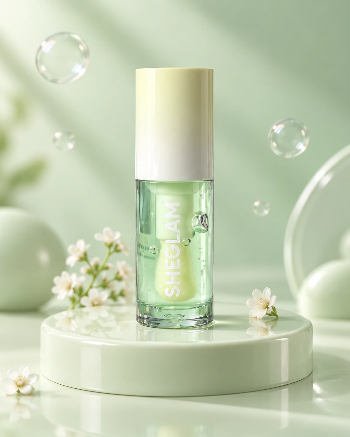 SHEGLAM Plump Addict Mint Green Lip Gloss
