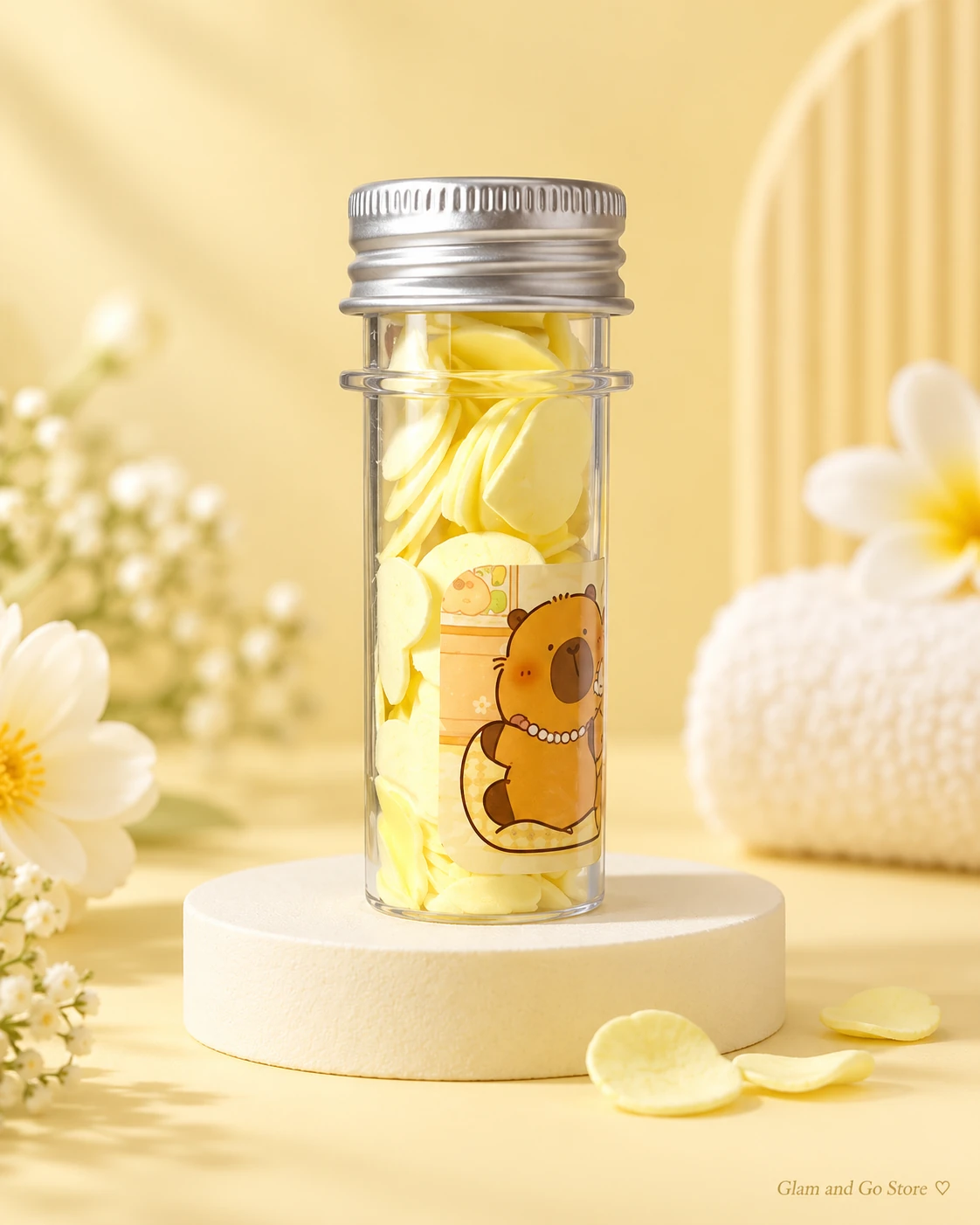 Portable Petal Shape Paper Soap Sheets — image 4