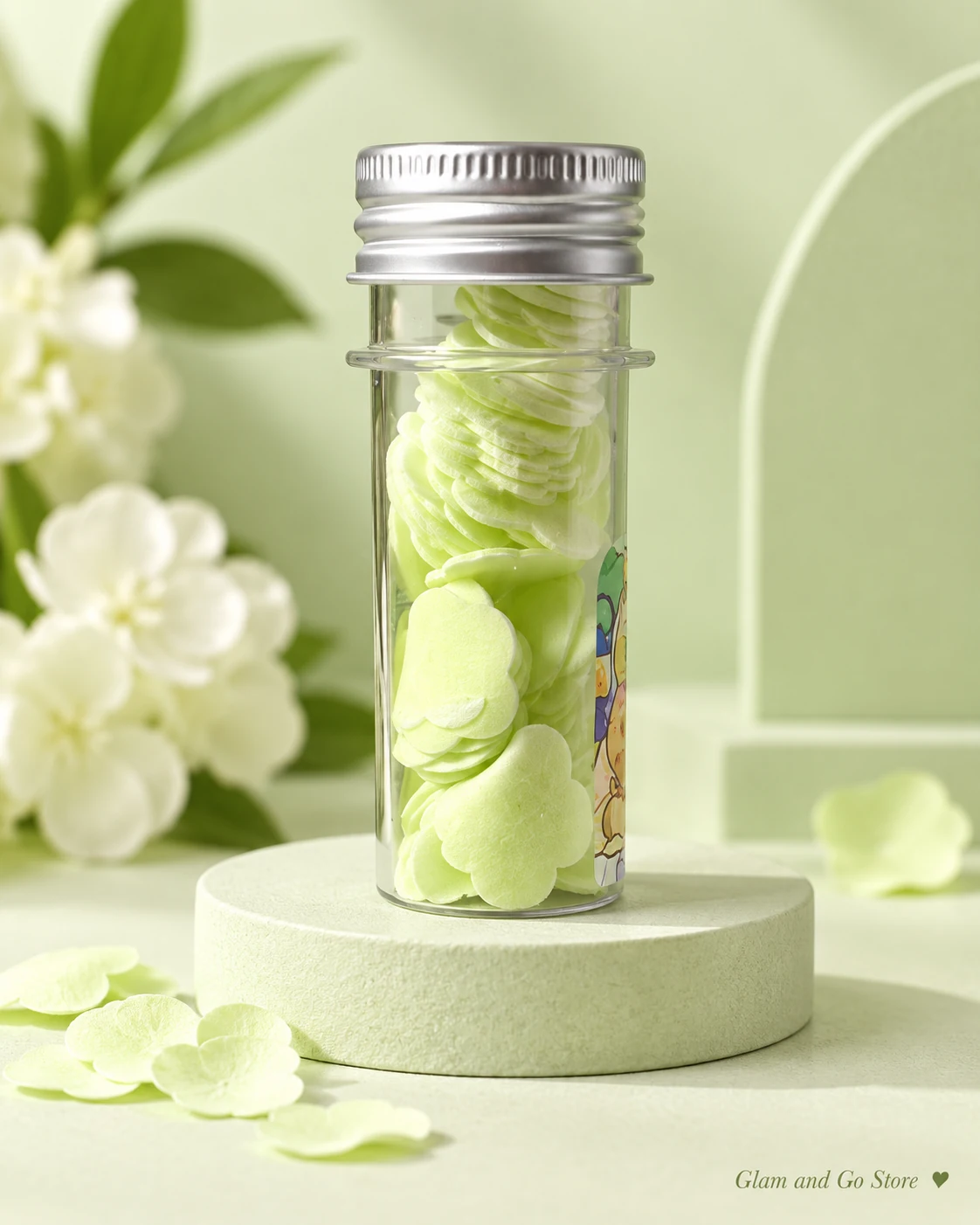 Portable Petal Shape Paper Soap Sheets — image 6
