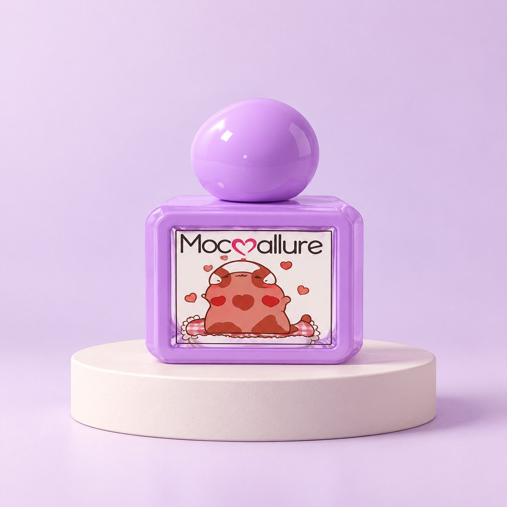 Mocallure Lilac Purple Cute Kawaii Character Perfume for Women & Girls