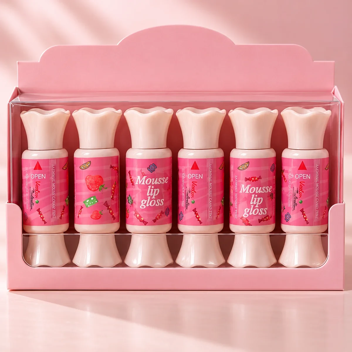 Mousse Candy Lip Gloss & Tint – 6 Sweet Shades — image 2