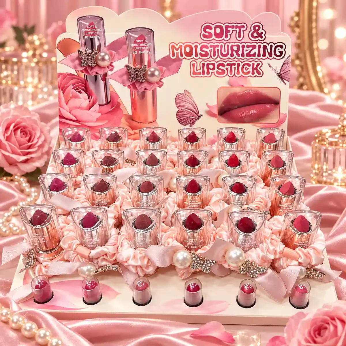 3Q Beauty Premium Luxury Soft & Moisturizing Lipstick – 6 Shades — image 1