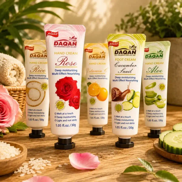 DAQAN Premium Deep Moisturizing Hand Cream Gift Set – 5 Pieces